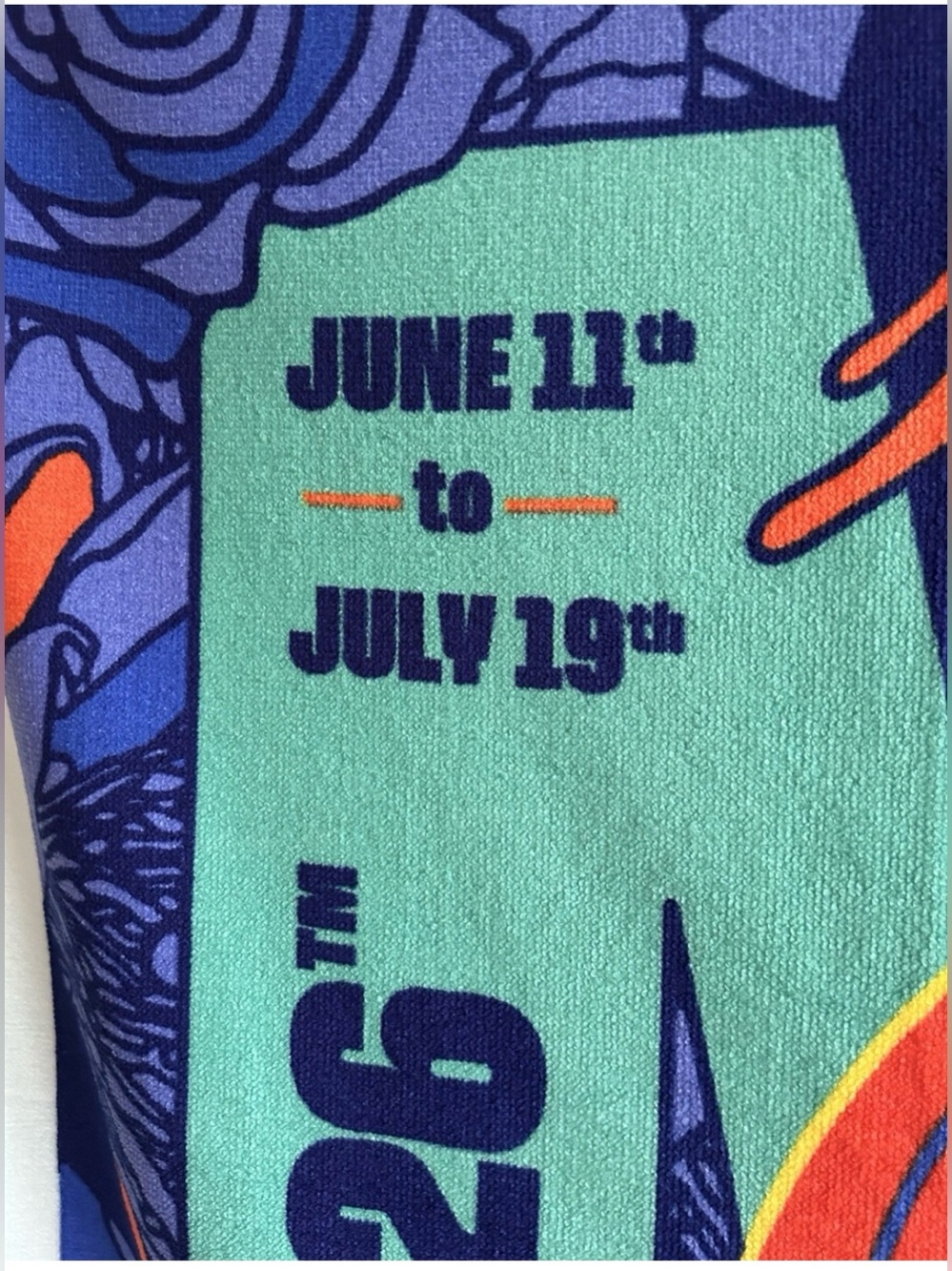 FIFA World Cup 26 Beach Towel - Multicolor